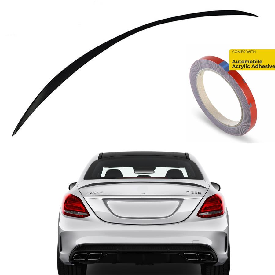 Mercedes C Class W205  (2014-2020) C63S Style Trunk Spoiler, , , 